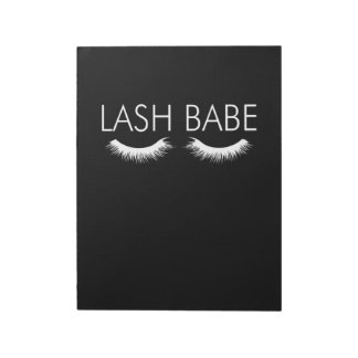 Lash Babe Lash Artist Tech Lash Bab Anteckningsblock