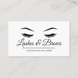 Lash & Brows Salon Visitkort