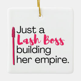 Lash Chef Ceramic Ornament