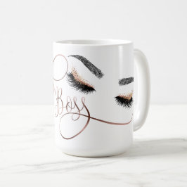 Lash Chef Makeup Eyebrow Öga Lash Ro Guld Kaffemugg