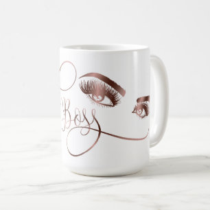 Lash Chef Makeup Eyebrow Öga Lash Ro Guld Kaffemugg