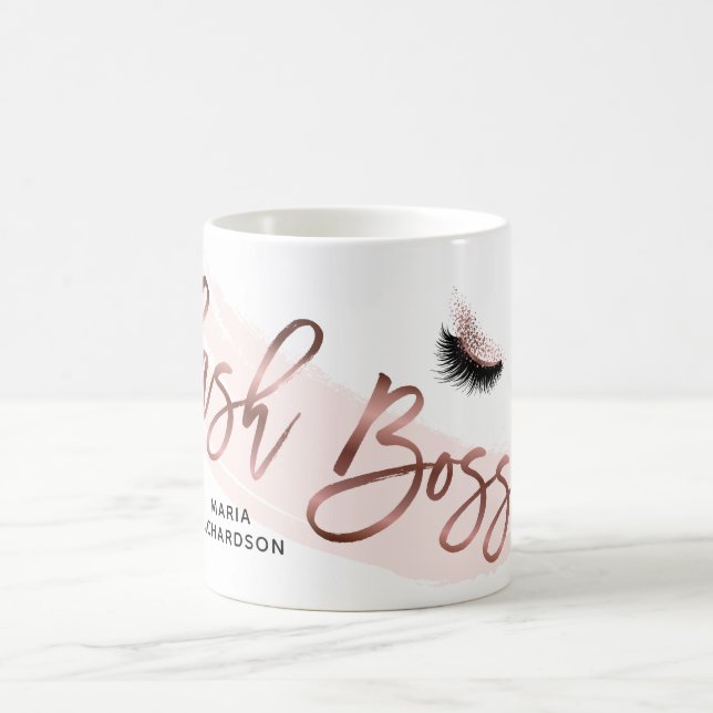 Lash Chef Makeup Eyebrow Öga Lash Ro Guld Kaffemugg (Center)