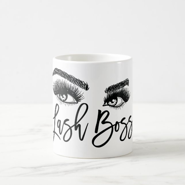 Lash Chef Makeup Eyebrow Öga Lash Ro Guld Kaffemugg (Center)