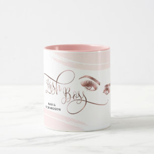 Lash Chef Makeup Eyebrow Öga Lash Ro Guld Mugg