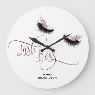 Lash Chef Makeup Eyebrow Ögon Lash Ro Guld Stor Klocka