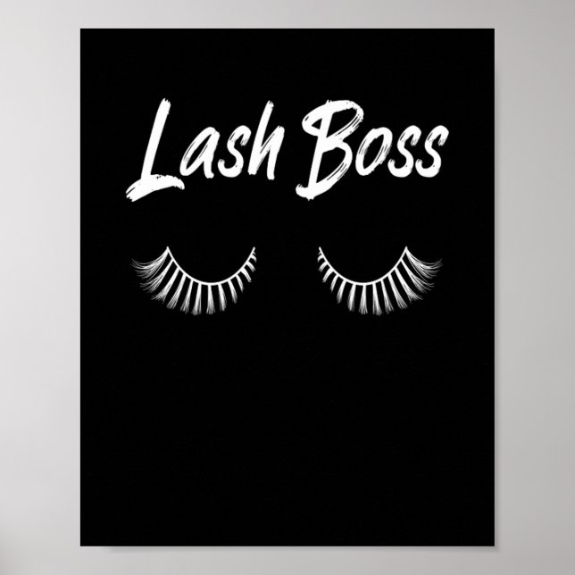 Lash Chef Makeup Lash Cosmetics Poster (Framsidan)