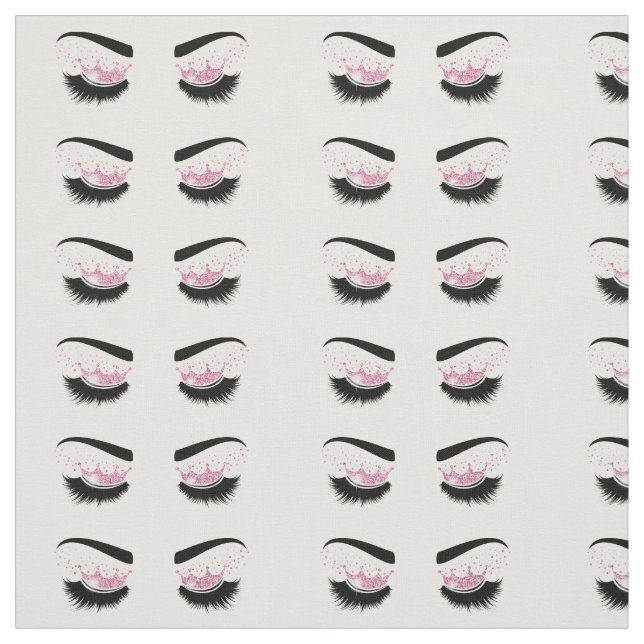 Lash Drottning Lash lash with krona ögon makeup ar Tyg (Provkarta)