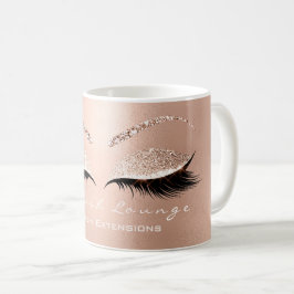 Lash Exention Beauty Studio Ro Guld Makeup Kaffemugg