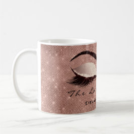 Lash Exention Beauty Studio Spark Glitter Kaffemugg