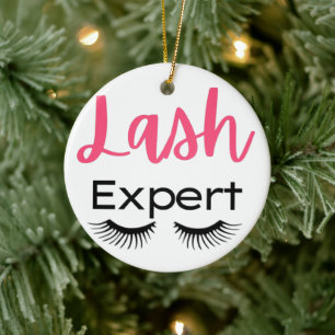 Lash-expert Julgransprydnad Keramik