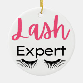 Lash-expert Julgransprydnad Keramik