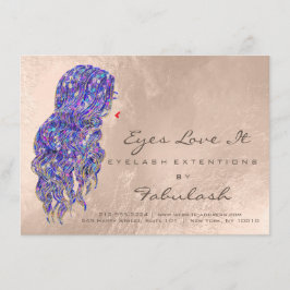 Lash Extension Efterhand Instruktioner om elfenben