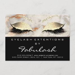 Lash Extension Efterhandsinstruktioner Koppar Gråt