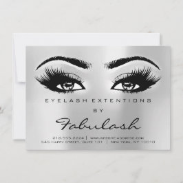 Lash Extension Eftervård Instruktioner för Silver 