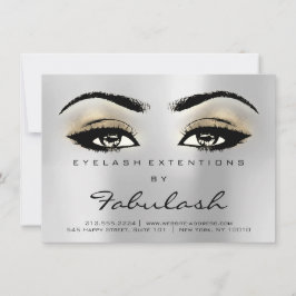 Lash Extension Eftervård Instruktioner för Silver