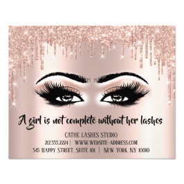 Lash Extension Makeup Artist Brows Ro-drivrutiner Fototryck