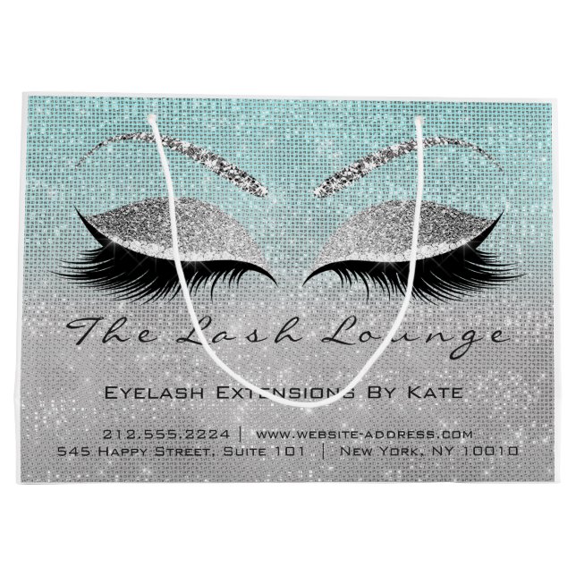 Lash Extension Makeup Artist Studio Aqua Vatten (Baksidan)