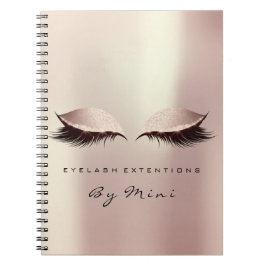 Lash Extension Öga Makeup Artist Ro  Anteckningsbok
