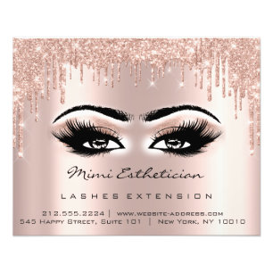 Lash Extension Studio Makeup Brows Ro-drivrutiner Fototryck