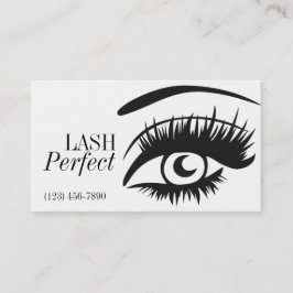 Lash Extensions Beauty Salon Visitkort
