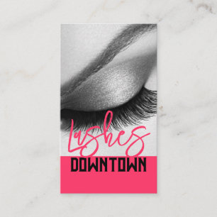 Lash Extensions Beauty Salon Visitkort
