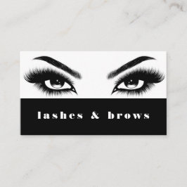 Lash Extensions Brows & Lash Salon Visitkort