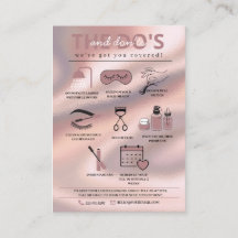 Lash Extensions Efterhandsinstruktioner Business C