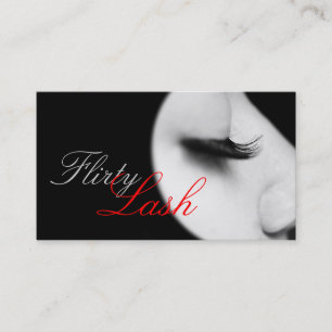 Lash Extensions, Lash, Beauty, Cosmetology Salon Visitkort