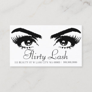 Lash Extensions Lash Beauty Cosmetology Salon Visitkort