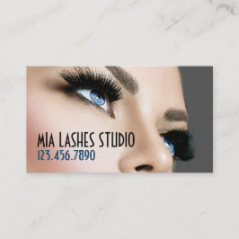 Lash Extensions Salon Beauty Spa Visitkort