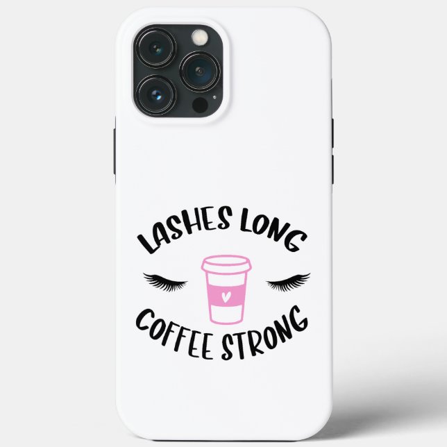Lash Long Coffee Strong Funny Rosa (Baksida)