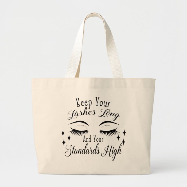 Lash Long tobag Jumbo Tygkasse (Framsidan)