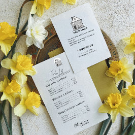 Lash lounge Simple White pris List