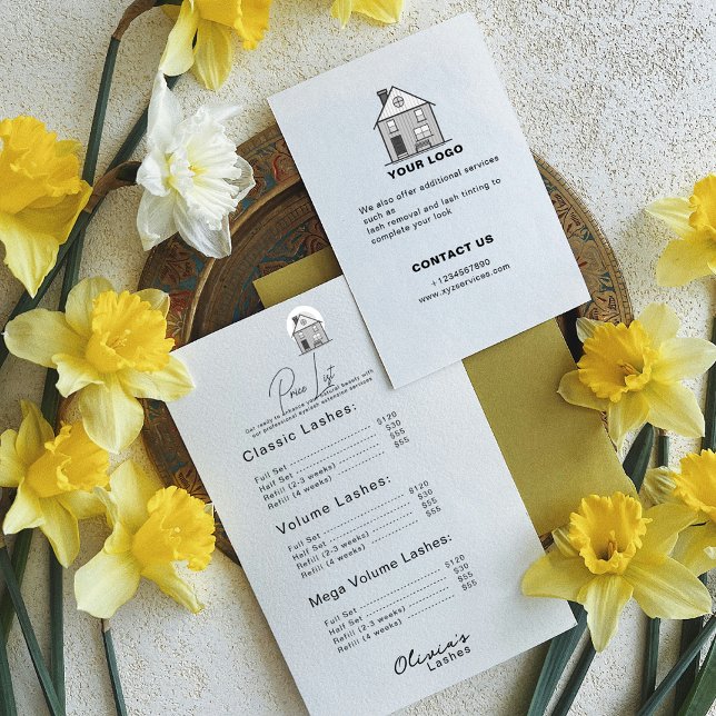 Lash lounge Simple White pris List (Lash lounge Simple White price list)