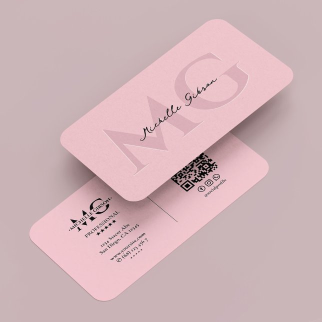 Lash Makeup Artist Beautician Pastel Rosa Modern Visitkort (Lashes Makeup Artist Beautician Pastel Pink Modern Business Card
)