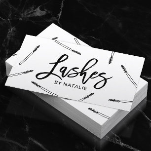 Lash Makeup Artist Cute Mascara Trollspö Salon Visitkort