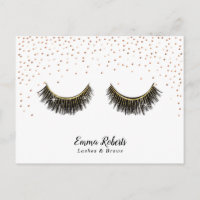 Lash Makeup Artist Ro Guld Confetti