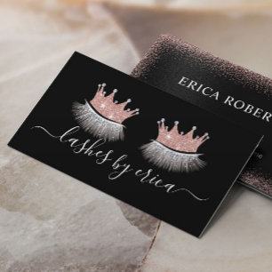 Lash Makeup Artist Ro Guld Eyelash Salon Visitkort