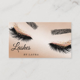 Lash Makeup Artist Ro Guld Mascara Brows Visitkort