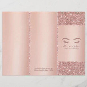 Lash Makeup Artist Ro Guld Salon Tri-Fold