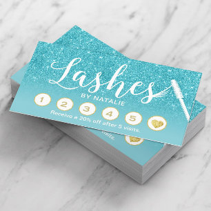 Lash Makeup Artist Turcos Ombre Loyalty Slår Lojalitetskort
