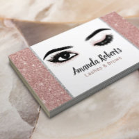 Lash Makeup Artist Wink Öga Beauty Ro Guld