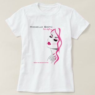 Lash ManicuURE Hair Rosa Girl Girl Girl Beauty Bra T-shirt