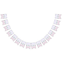 "Lash or Stache" Modern Gender i Party Vimplar