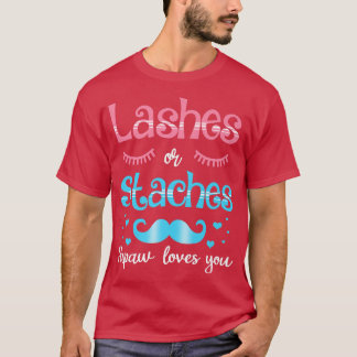 Lash or Stacher Papaw Kärlek You Gender Visa T Shirt