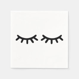 Lash Print Napkins Pappersservett