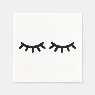 Lash Print Napkins Pappersservett