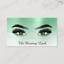 *~* Lash QR Brows Extensions GRÖNT glitter