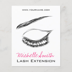 Lash-tillägg för Öga Sketch Mascara Lash Flygblad