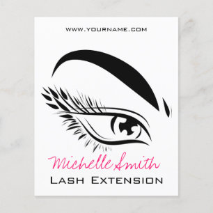 Lash-tillägg för Öga Sketch Mascara Lash Flygblad